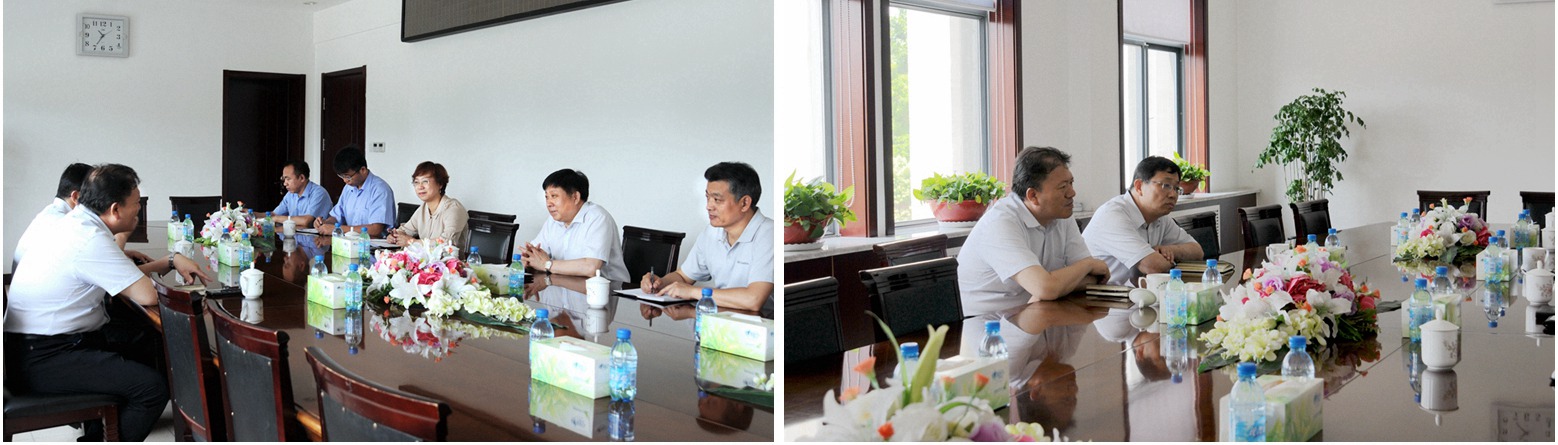 淄博市國家高新技術產(chǎn)業(yè)開發(fā)區(qū)領導來集團調研